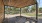 a covered seating area outdoors