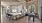 a large room with a large table tv and chairs